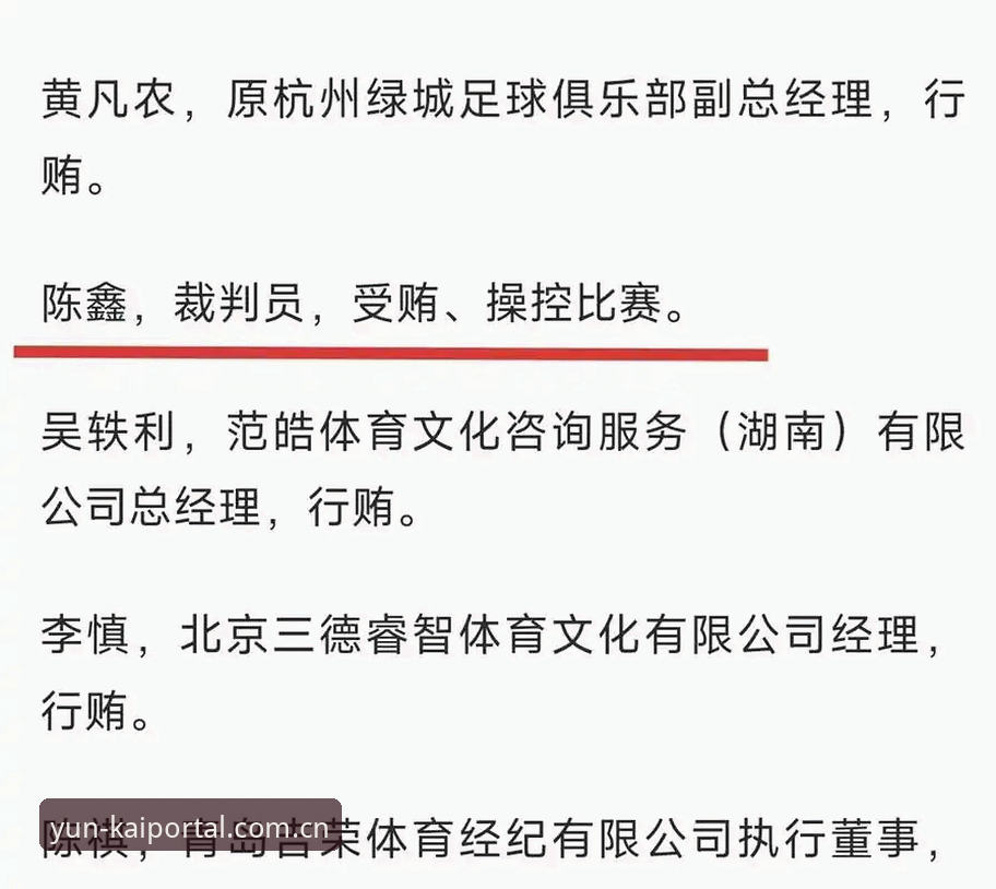 开云怎么样攻略 中国足协第三批禁足名单深度解读教程:从处罚案例看足球行业规范操作指南